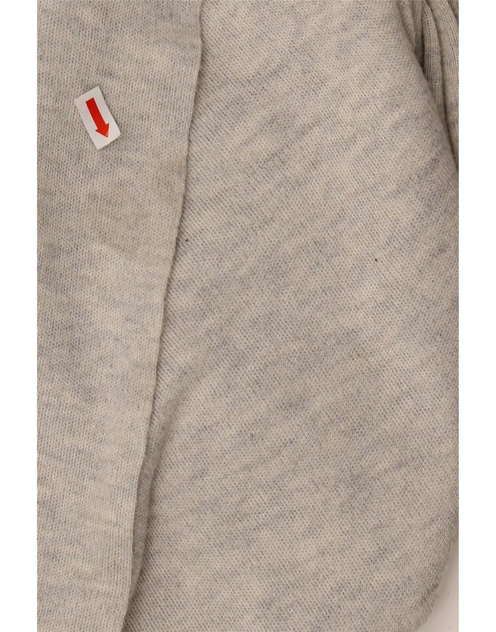 KAREN MILLEN Womens Long Sleeve Jumper Dress UK 14 Medium Grey Polyester