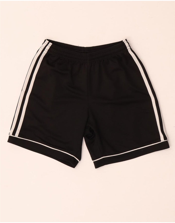 Pantaloncini sportivi ADIDAS da ragazzo Climalite 11-12 anni in poliestere nero