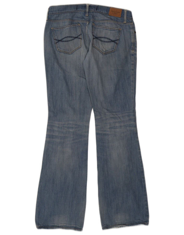 Jeans bootcut da donna Abercrombie & Fitch US 2 XS W26 L31 cotone blu