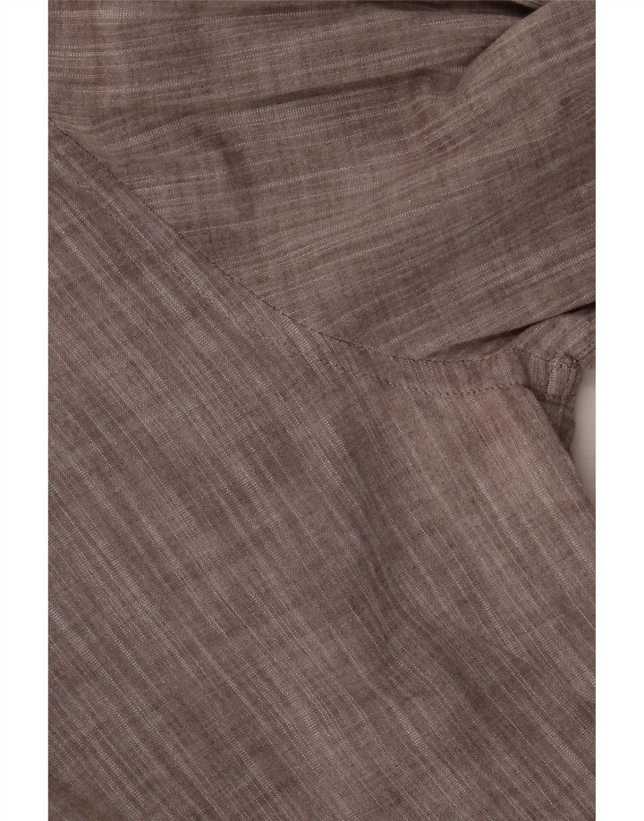 Camicia da uomo Lotto taglia 41/42 grande cotone chiazzato grigio