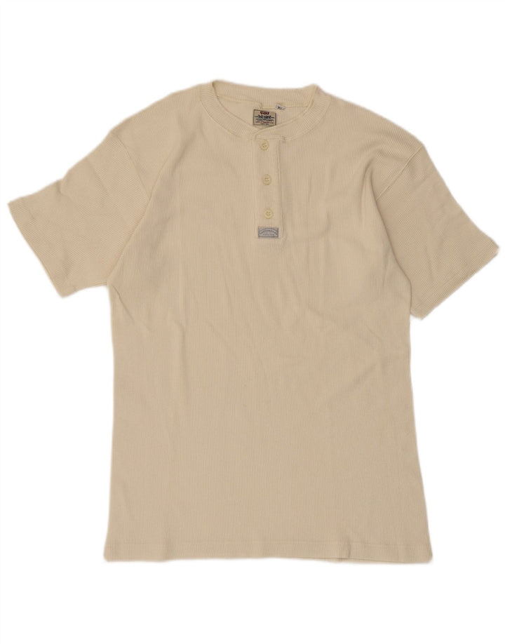 T-shirt da donna LEVI'S UK 18 XL bianco sporco