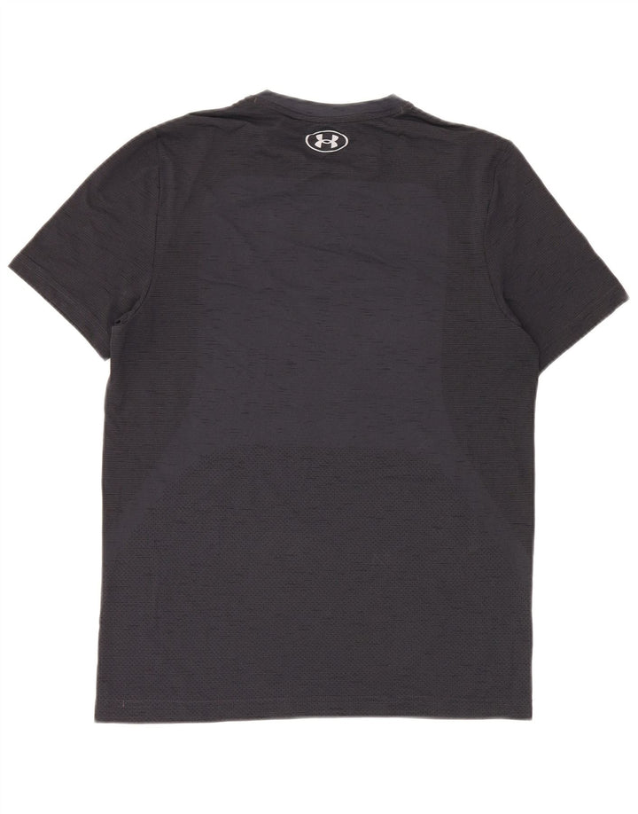Maglietta aderente da uomo Under Armour, blu navy medio