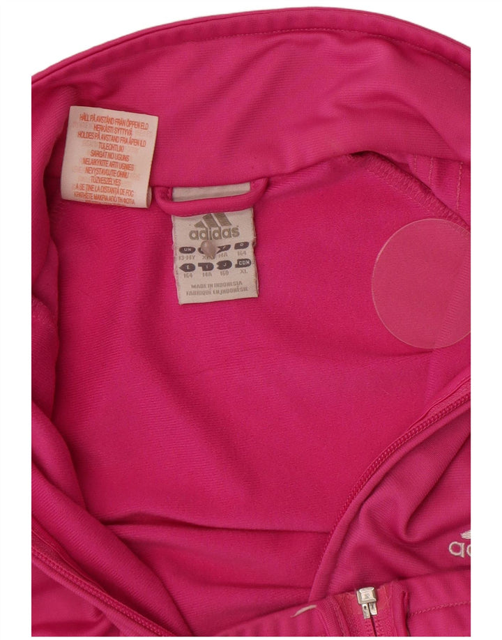 Giacca Top Tuta Adidas Bambina 13-14 Anni Rosa