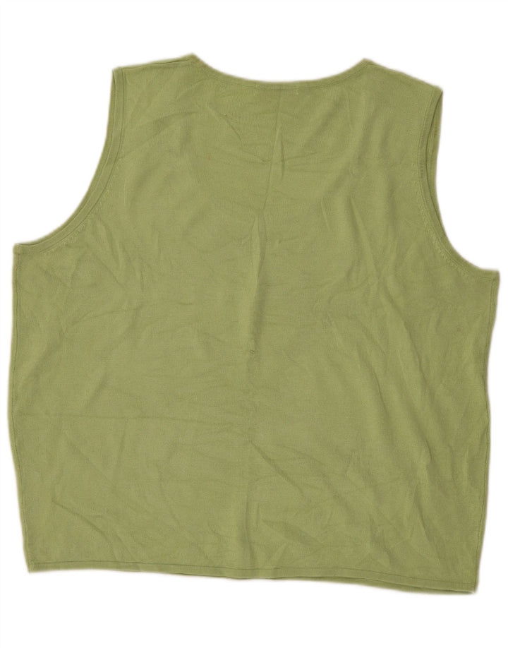 MARKS & SPENCER Canotta oversize da donna UK 18 XL Verde