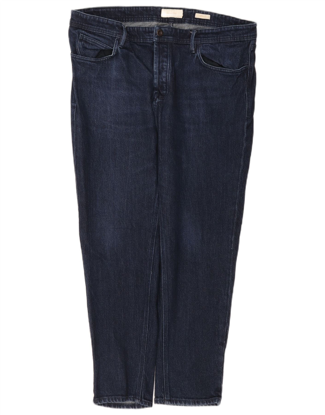 Jeans affusolati da uomo Massimo Dutti W38 L28 cotone blu navy
