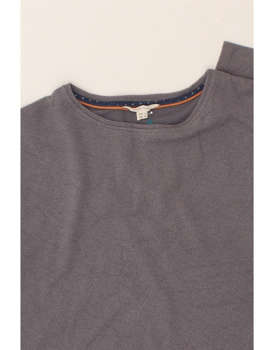 WHITE STUFF Womens Top Long Sleeve UK 10 Small Grey Viscose Vintage White Stuff and Second-Hand White Stuff from Messina Hembry 