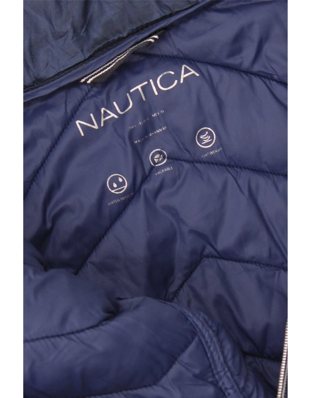 Giacca imbottita da donna Nautica UK 18 XL Blu navy