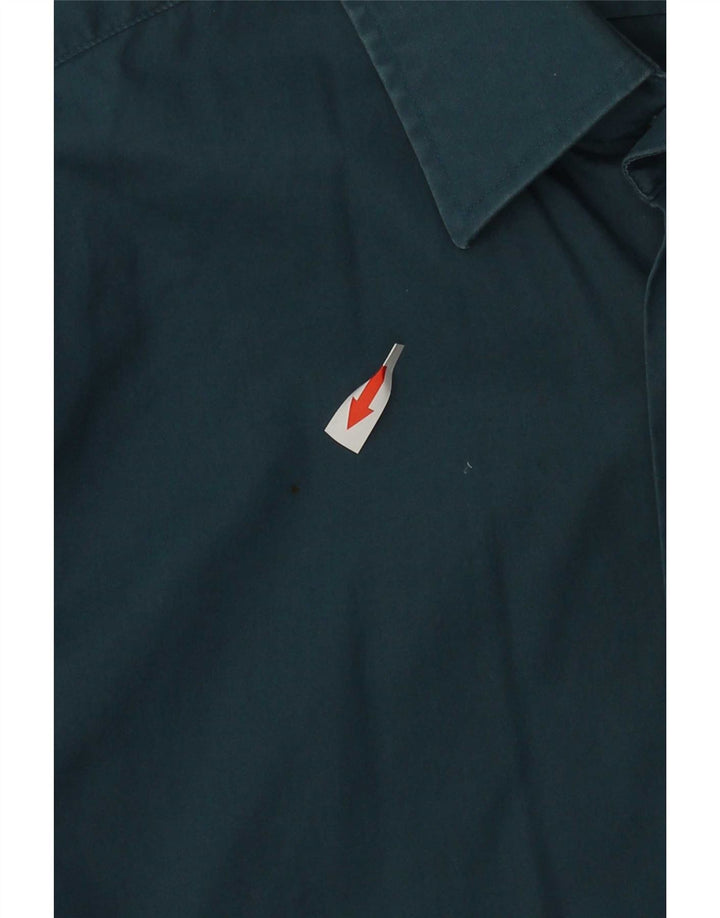 Camicia da uomo vestibilità regolare Hugo Boss taglia 39 cotone blu medio