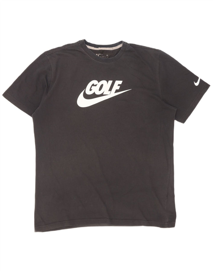 T-shirt grafica Nike da uomo grande nera