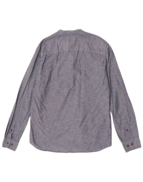 Jack & Jones Camicia pullover slim premium da uomo piccola blu navy screziata