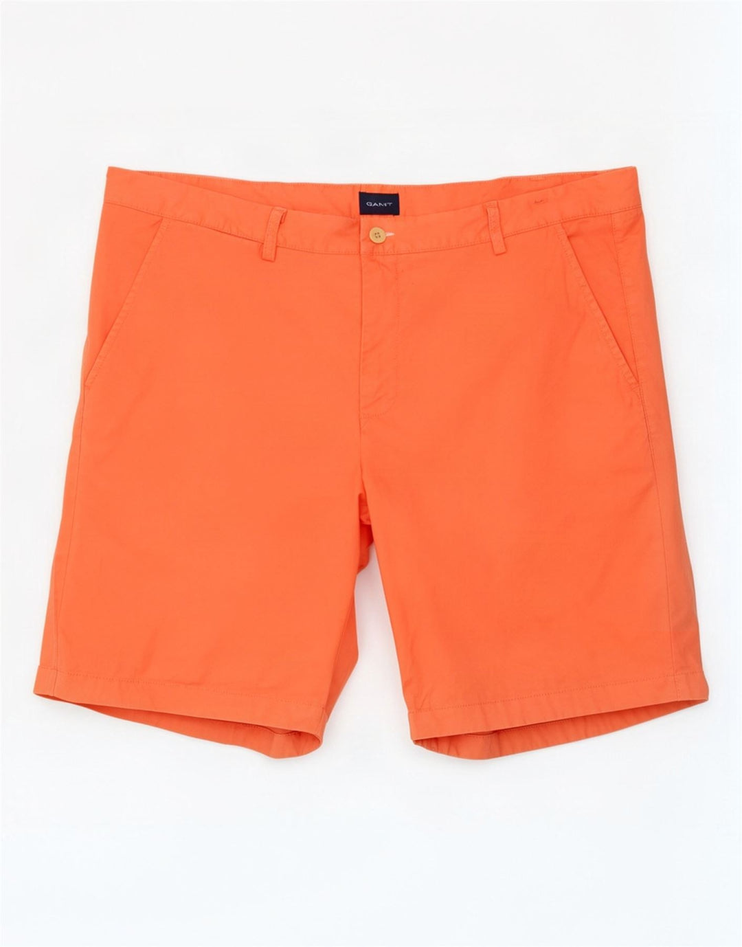 Pantaloncini chino da uomo Gant W40 XL in cotone arancione