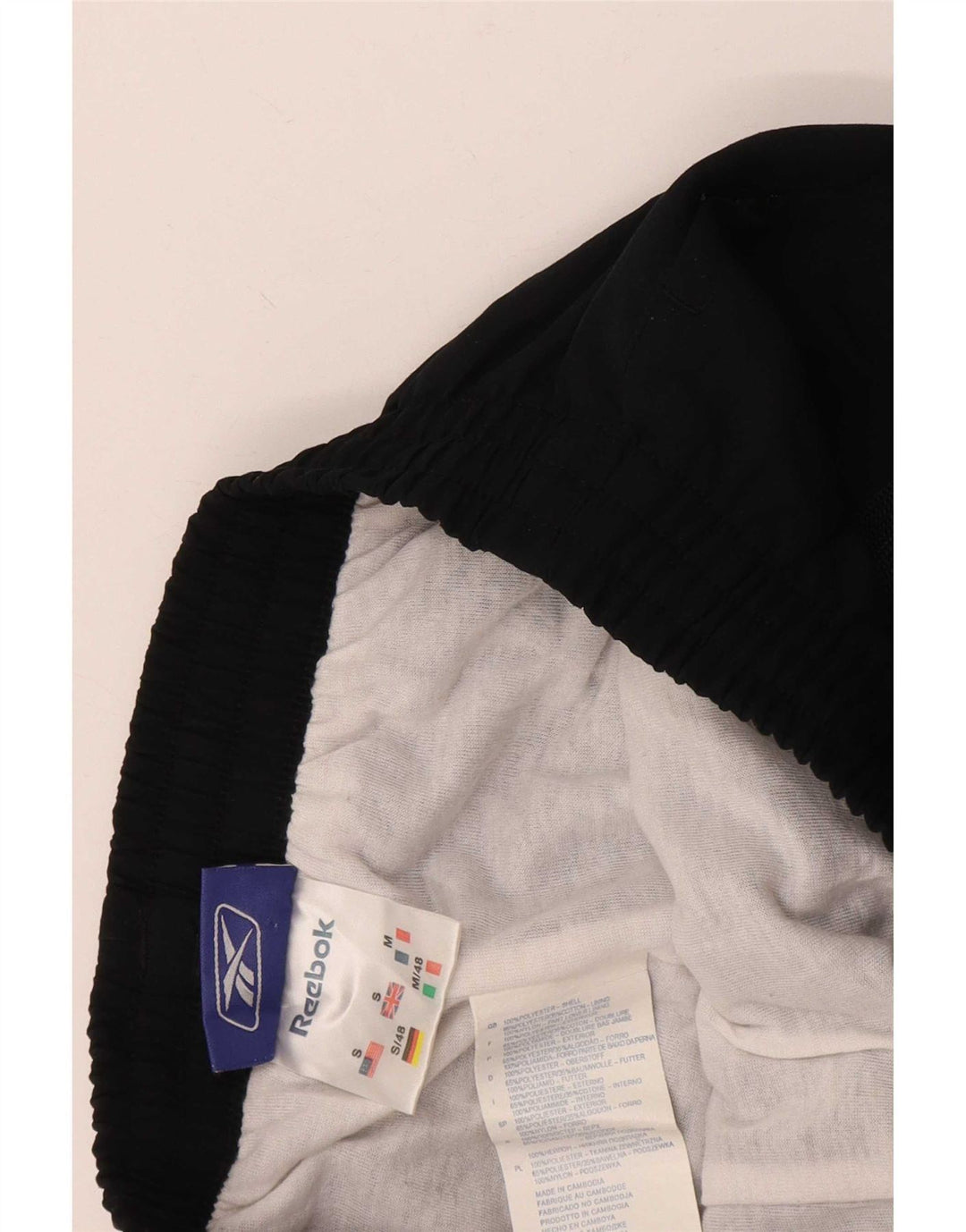 Pantaloni da tuta da uomo Reebok Joggers Small Nero Poliammide