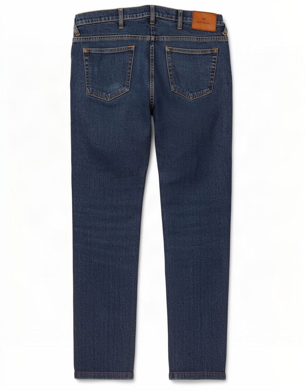 Jeans slim da uomo Paul Smith W34 L29 cotone blu navy