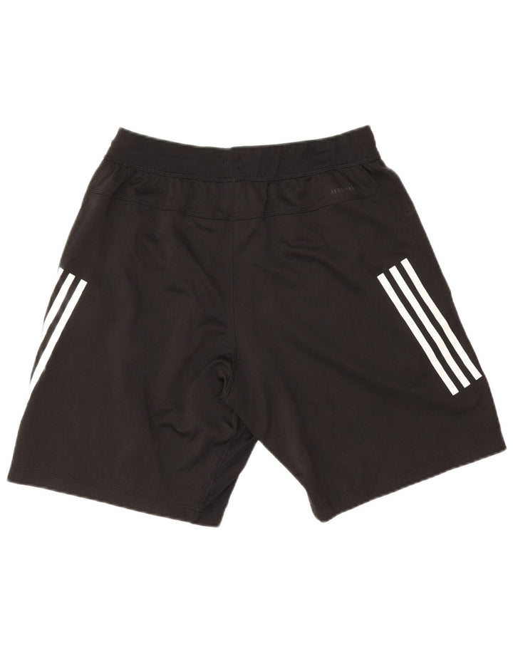 Pantaloncini sportivi Adidas Aeroready da uomo medio poliestere nero