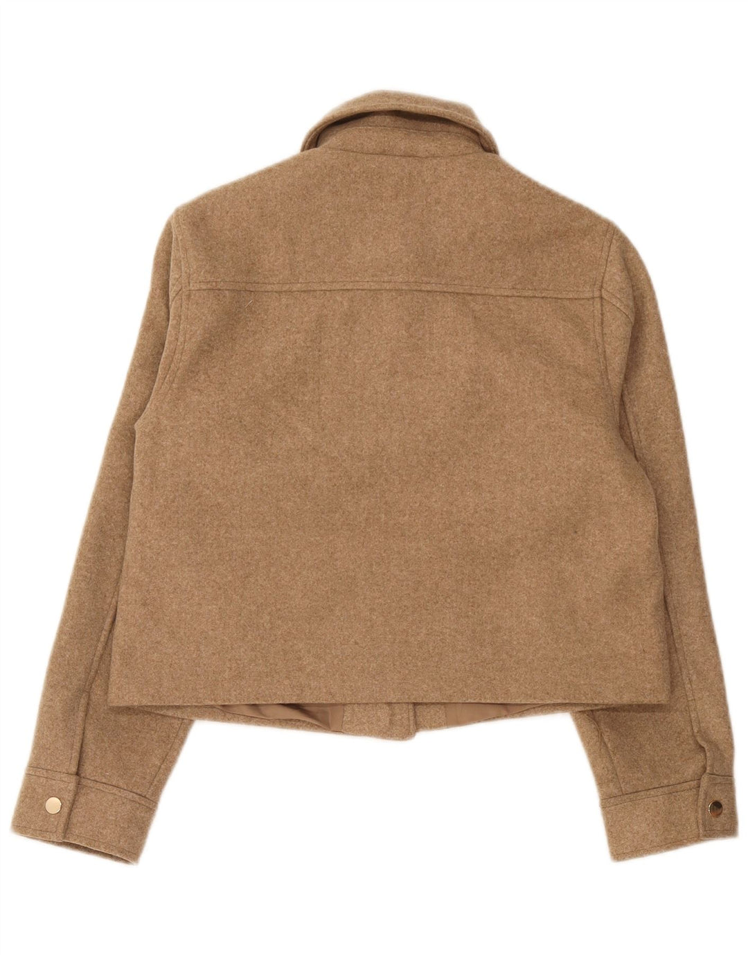 Giubbotto bomber da donna Zara UK 10 piccolo poliestere marrone