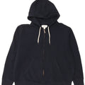 Maglione con cappuccio e zip da uomo Marks & Spencer XL in cotone blu navy