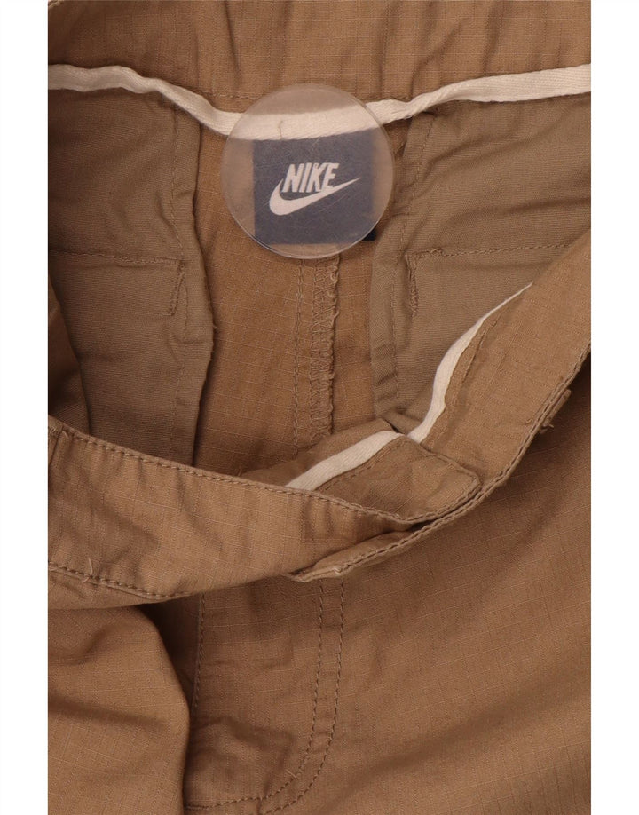 Pantaloncini cargo da uomo NIKE W30 Marrone medio