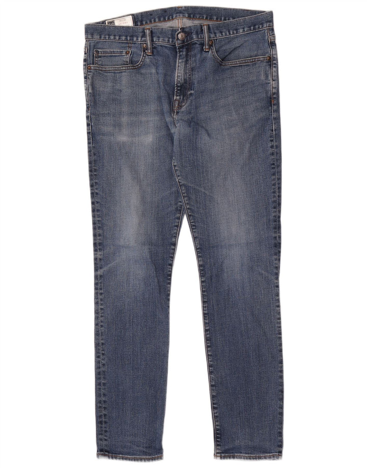Jeans skinny da uomo Gap W33 L32 in cotone blu