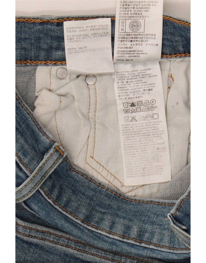 Jeans Levi's da donna 512 slim affusolati W30 L31 cotone blu
