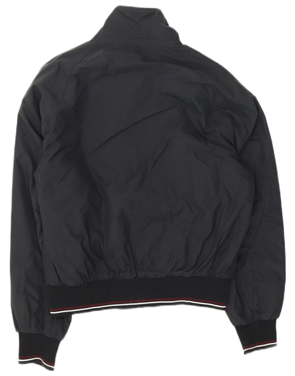 Giubbotto bomber da uomo North Sails UK 38 poliammide a righe nere medie