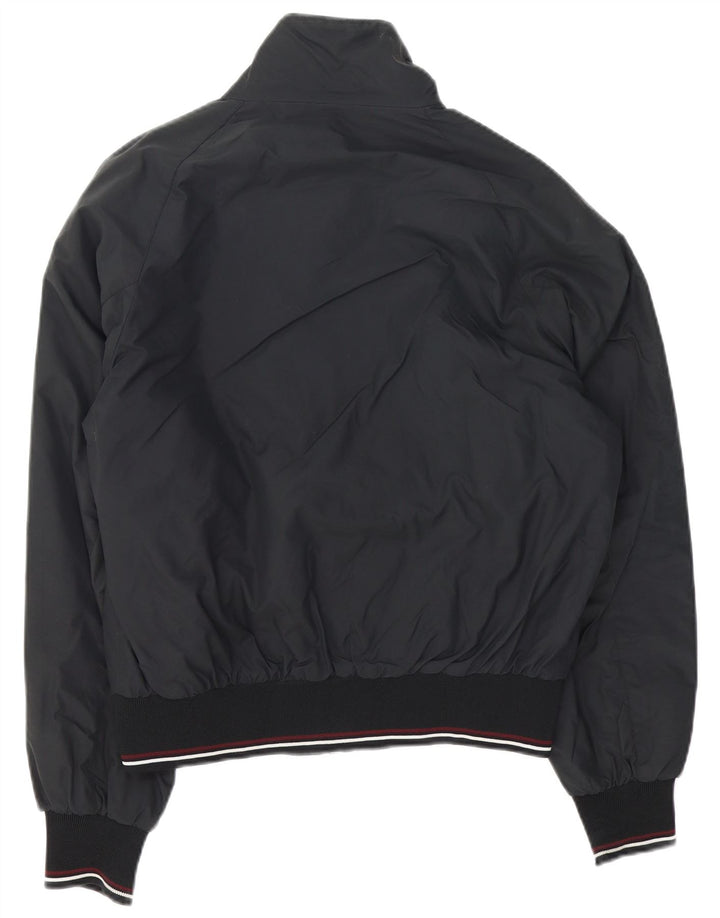 Giubbotto bomber da uomo North Sails UK 38 poliammide a righe nere medie