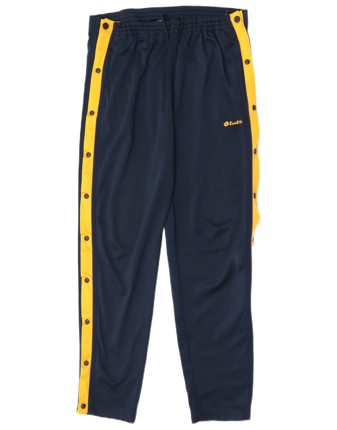 Pantaloni da tuta da jogging da uomo Lotto a blocchi di colore blu navy medio