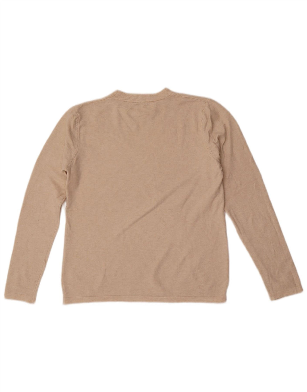 Maglione maglione girocollo da donna Zara UK 10 piccolo bianco sporco