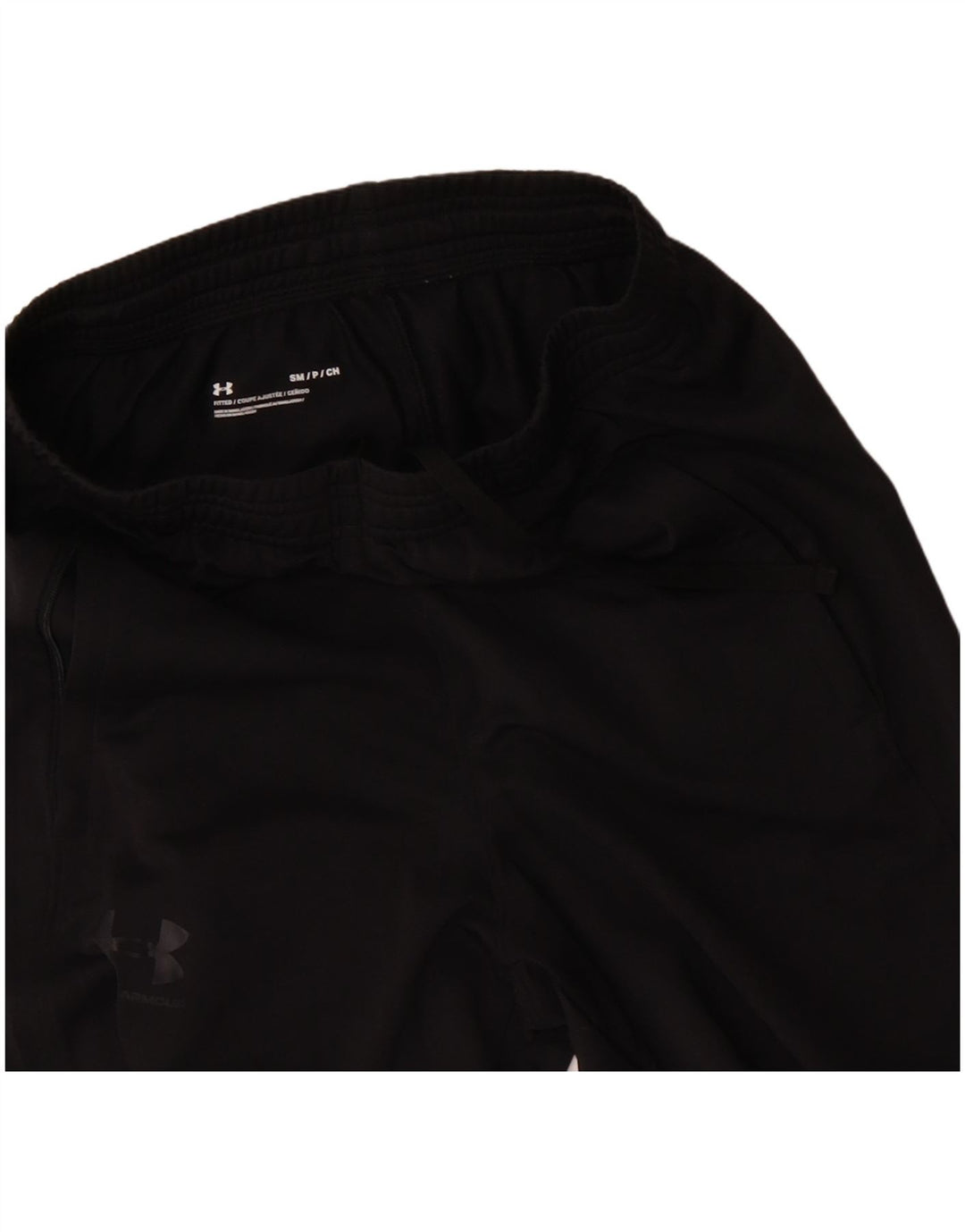 Pantaloni da tuta da uomo UNDER ARMOUR piccoli in poliestere nero