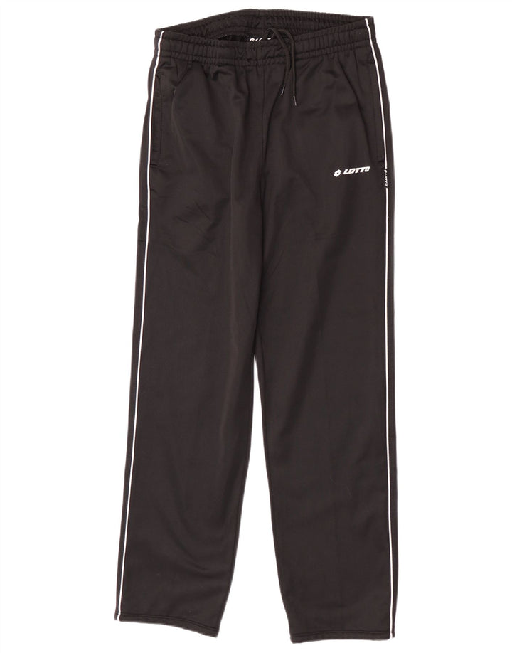 Pantaloni da tuta da donna Lotto UK 12 Medium Nero Poliestere