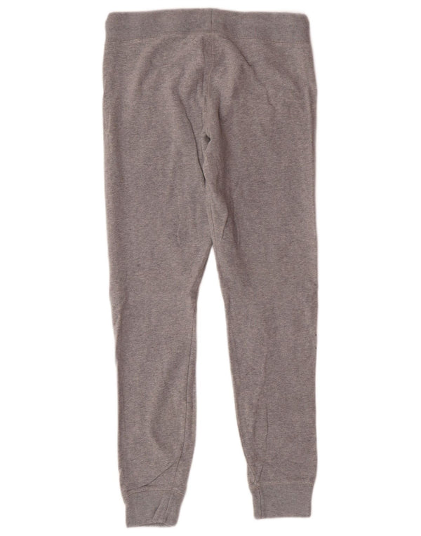 JACK WILLS Pantaloni da tuta con grafica da donna Joggers UK 12 Grigio medio