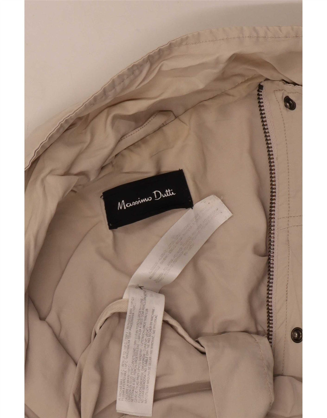 Giacca utility da donna Massimo Dutti UK 14 Cotone beige medio