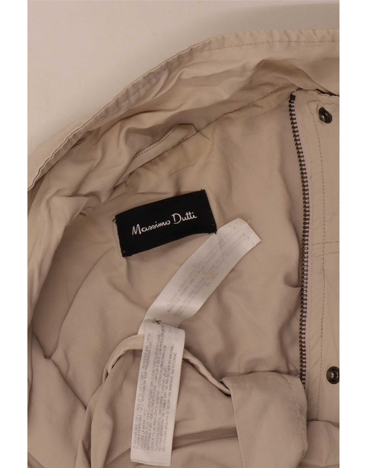 Giacca utility da donna Massimo Dutti UK 14 Cotone beige medio