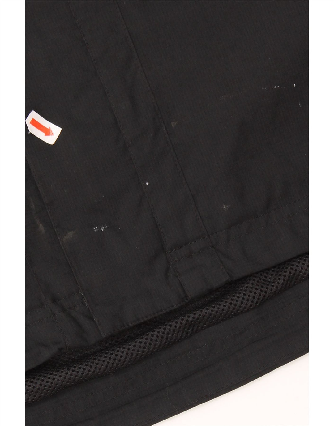 Giacca antipioggia da uomo ADIDAS con cappuccio UK 38 poliestere color block medio nero