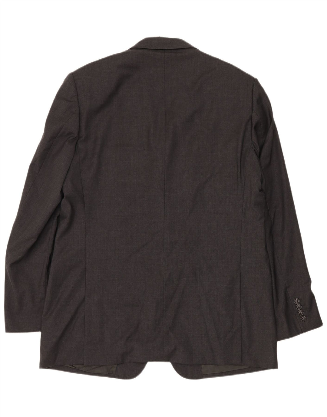 Giacca blazer a 3 bottoni da uomo Valentino IT 54 2XL Lana vergine grigia