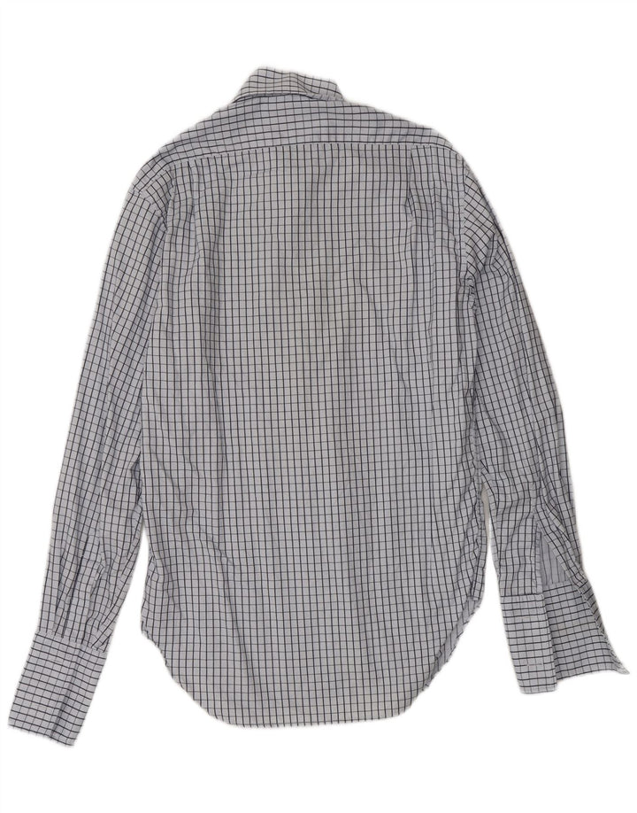 Camicia da uomo Massimo Dutti a quadri blu medio