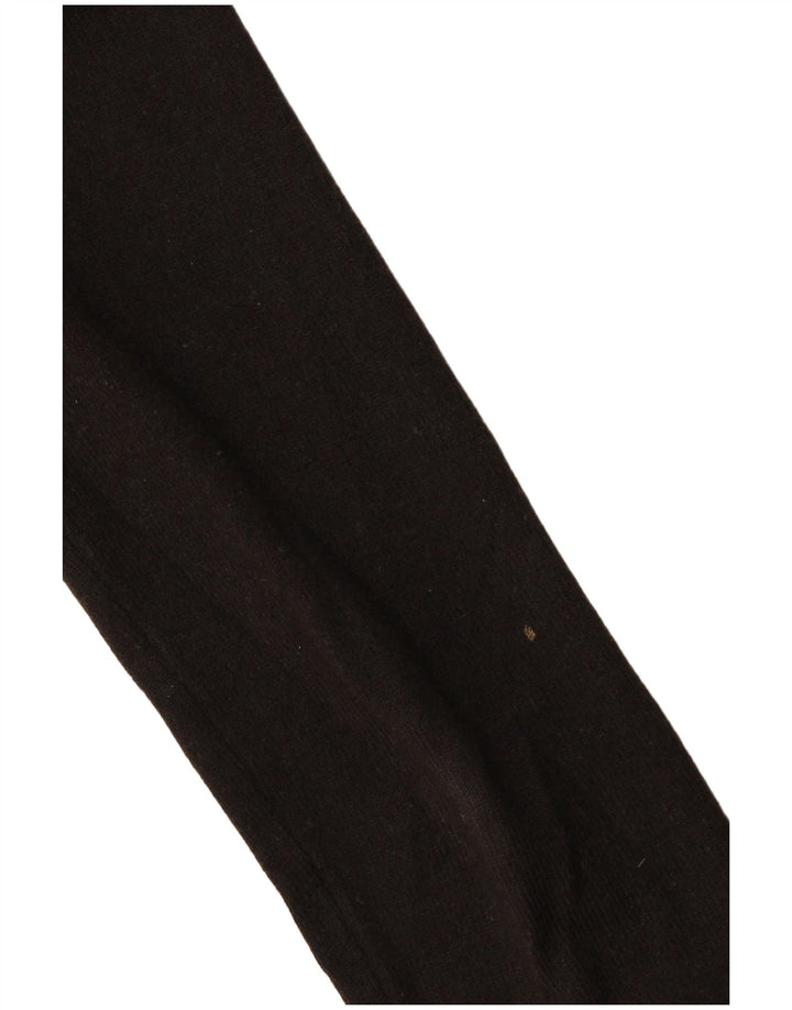 Maglione cardigan aperto lungo da donna Marks & Spencer UK 10 piccolo nero