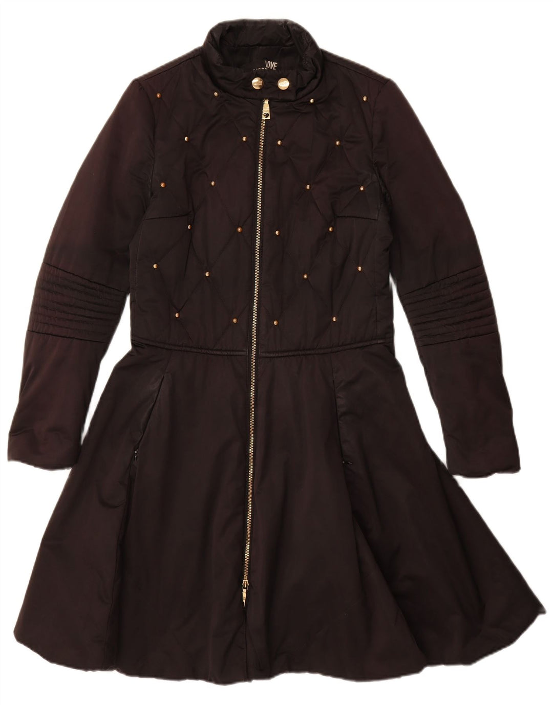 Soprabito da donna Moschino UK 8 Small poliestere nero