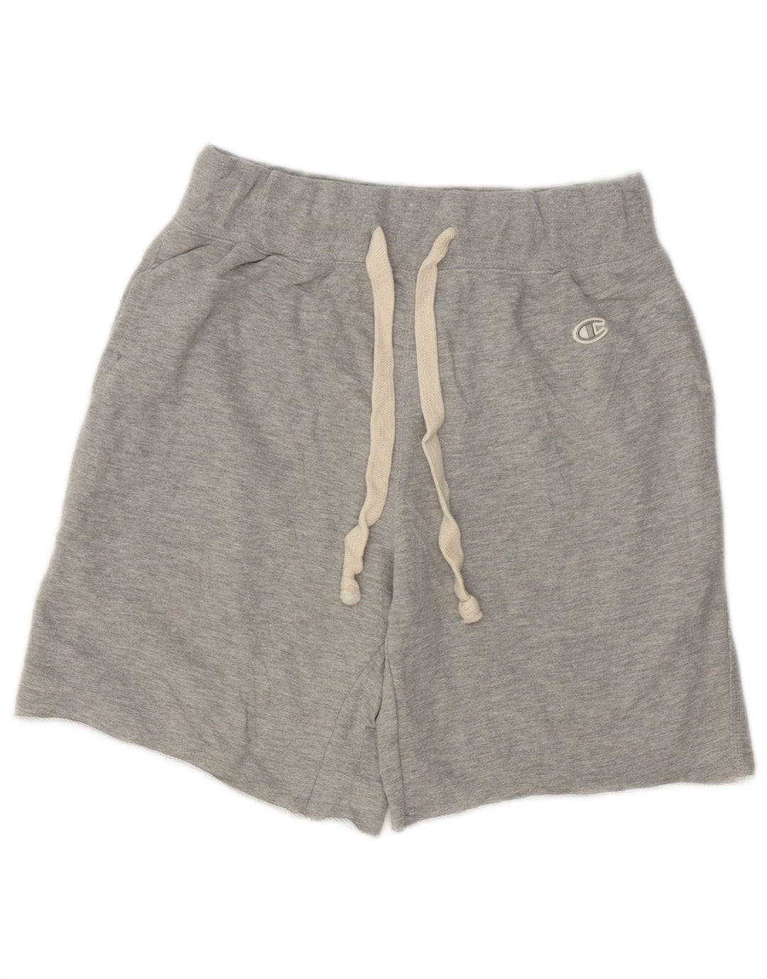 CHAMPION Pantaloncini sportivi da uomo in cotone screziato grigio medio