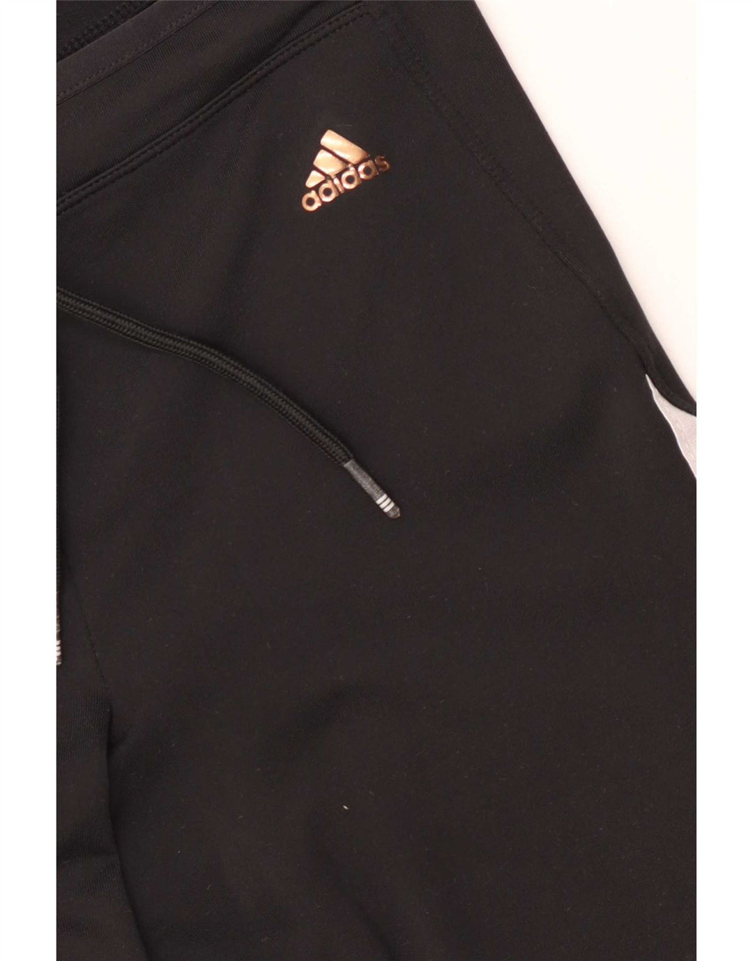 Pantaloni della tuta Adidas Climalite da donna UK 10 piccoli neri