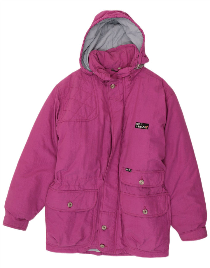 Giacca a vento con cappuccio Bailo Gore-Tex da uomo IT 48 Rosa medio Poliammide