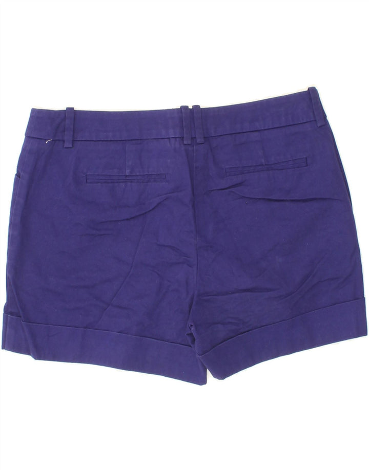 MOSSIMO Womens Stretch Chino Shorts US 8 Medium W30 Blue Cotton Vintage Mossimo and Second-Hand Mossimo from Messina Hembry 