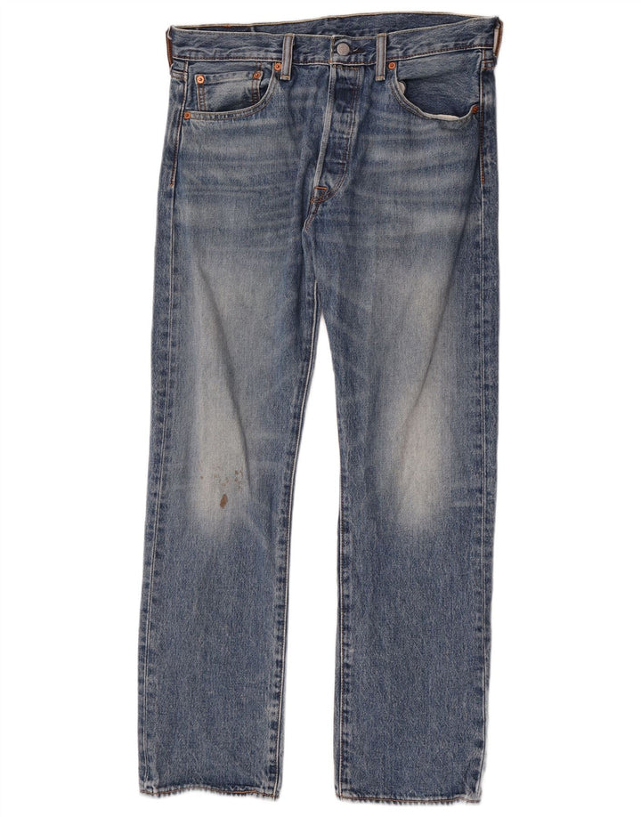 Levi's Uomo 501 Jeans dritti W33 L30 Cotone Blu