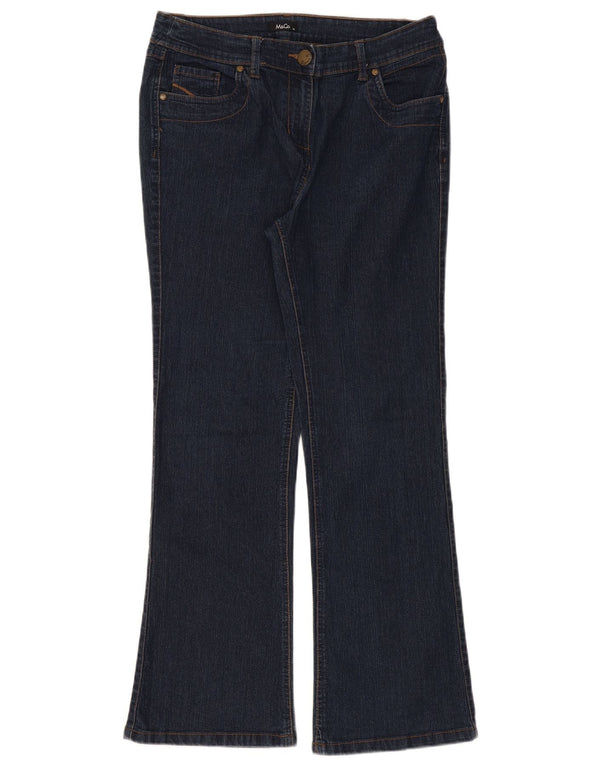 Jeans Bootcut da donna M&Co UK 14 Large W34 L30 Cotone blu navy