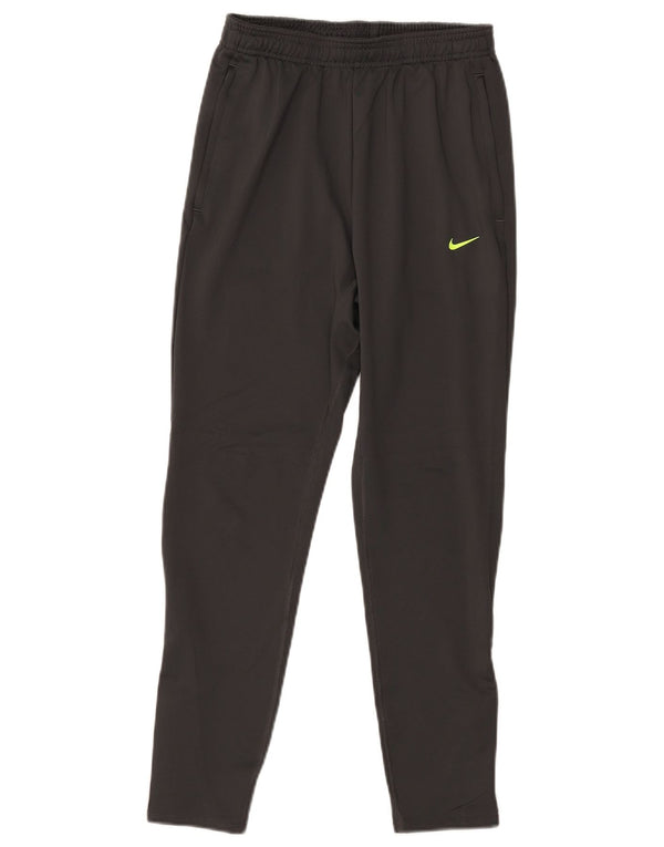 Pantaloni da tuta Nike da ragazzo Dri Fit Slim 12-13 anni Large Grigi
