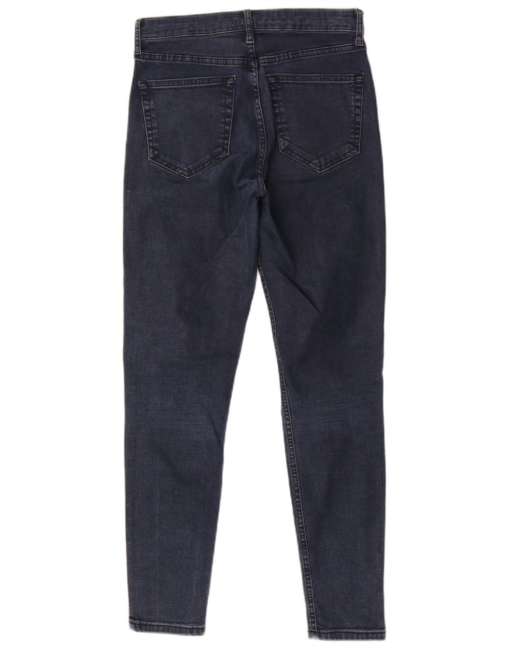 Jeans skinny da donna Topshop W28 L28 poliestere blu navy