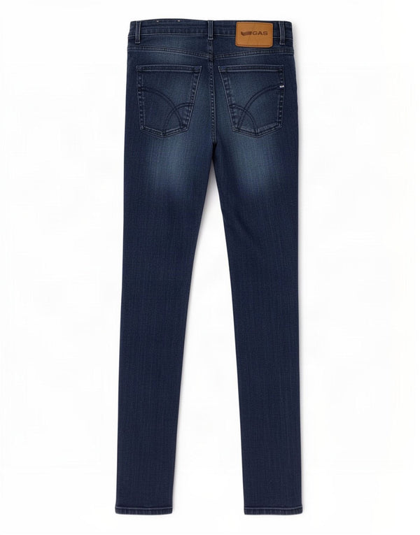 Jeans skinny Sax da donna Gas W30 L32 cotone blu navy