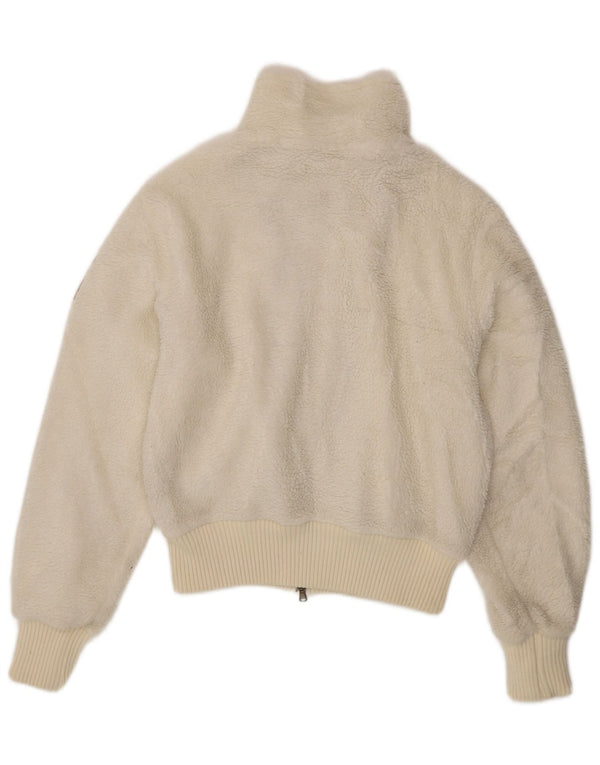 Giacca in pile da donna CANADIENS IT 46 Large Poliestere bianco sporco
