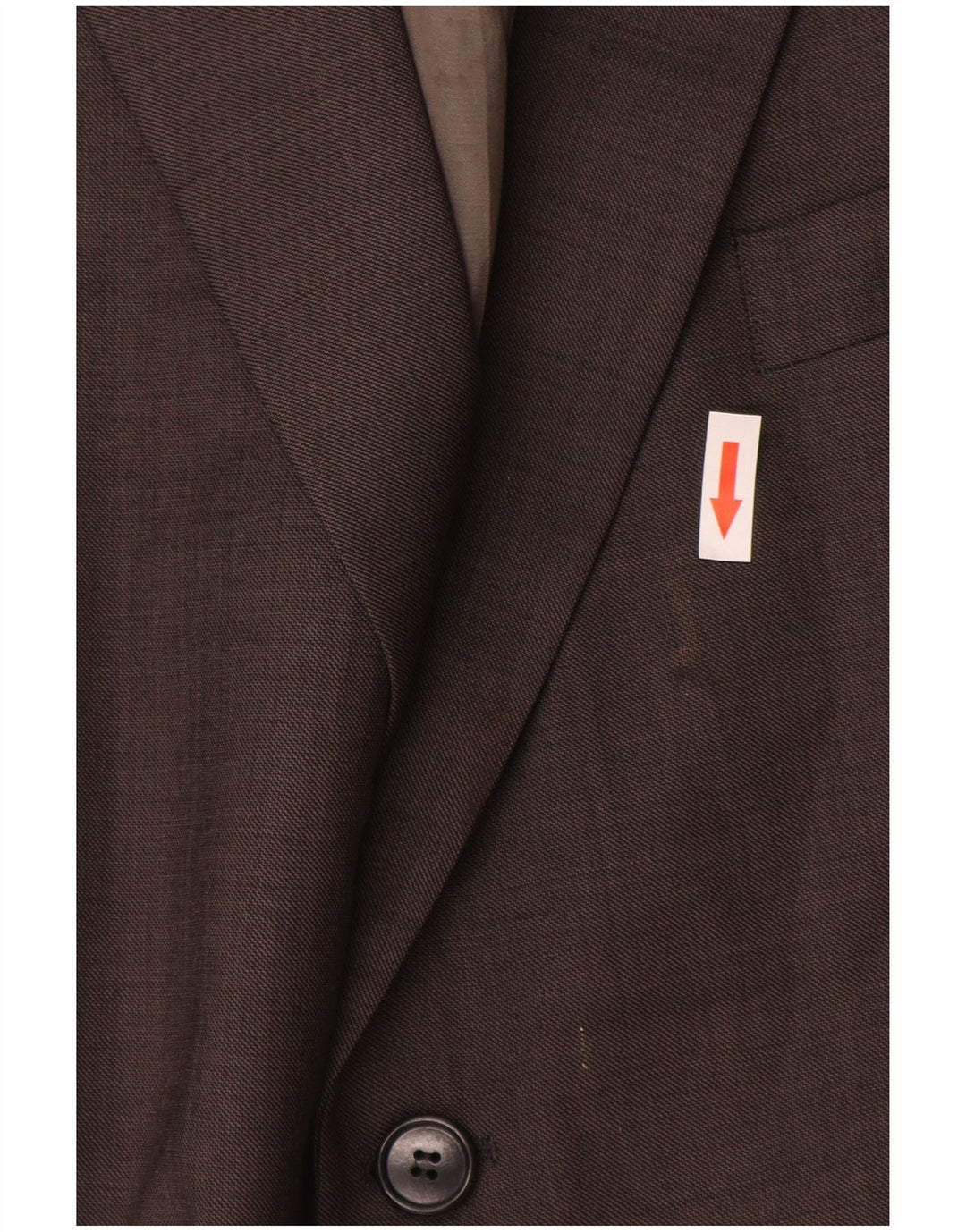 Giacca blazer a 2 bottoni Marks & Spencer da uomo UK 44 2XL Lana vergine grigia
