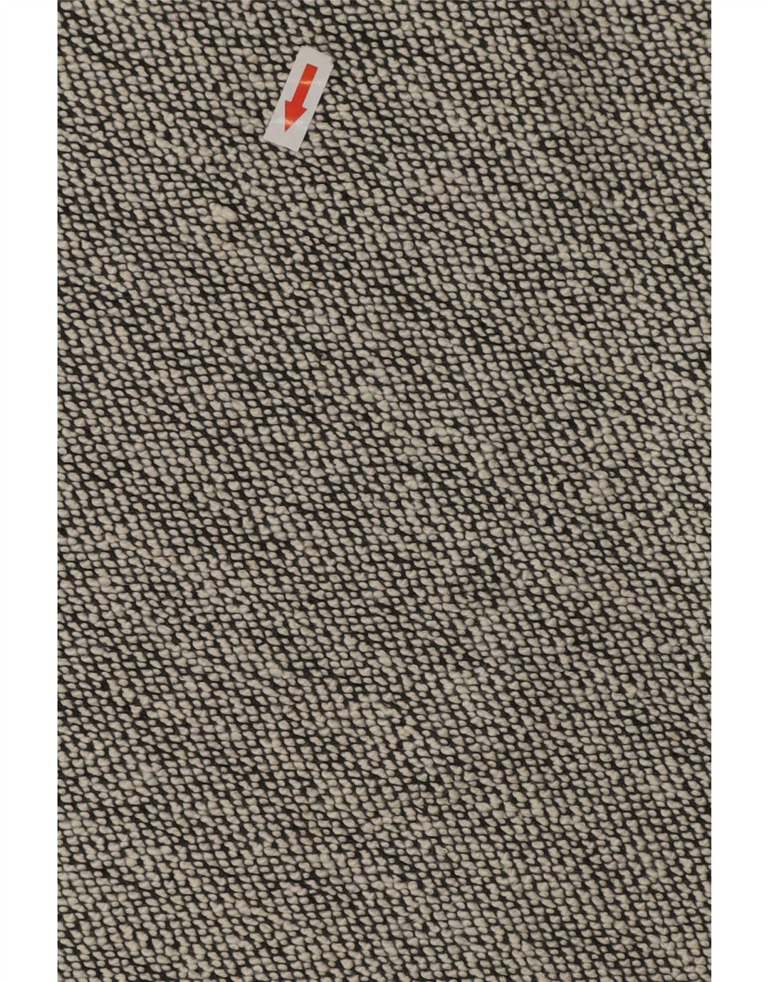 Felpa da uomo con collo con zip Weird Fish, piccola, in cotone grigio