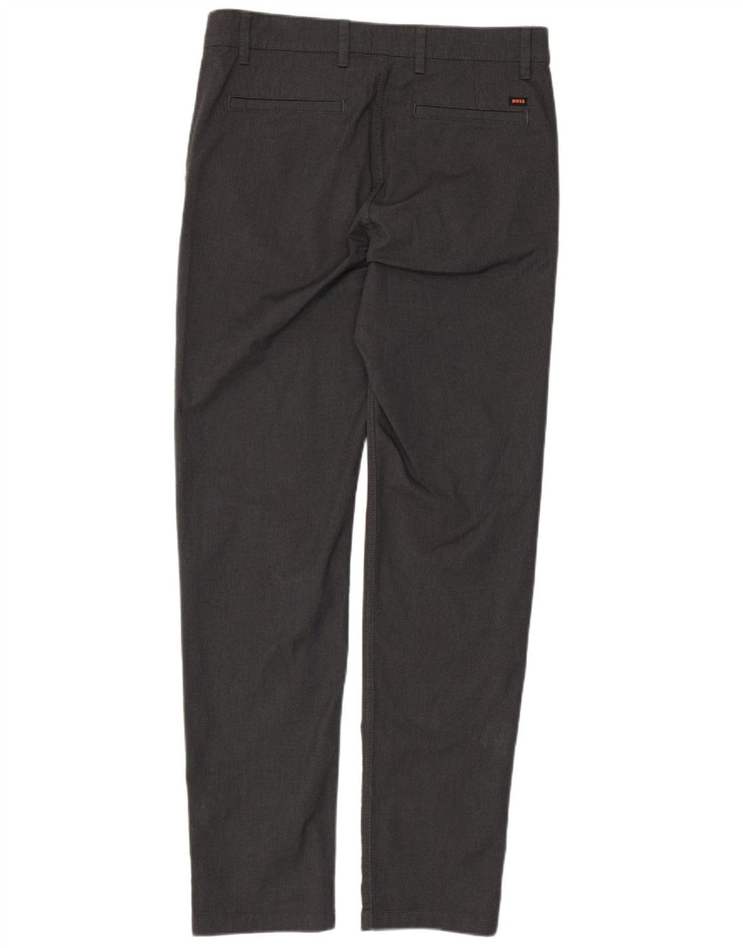Pantaloni chino dritti da uomo Hugo Boss W34 L32 Grigi